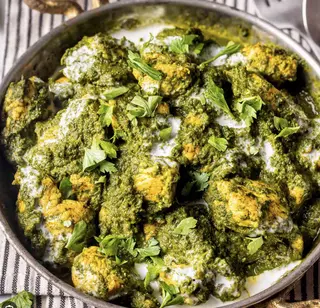 Chicken saag