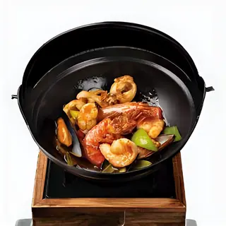 998. Scodella di fuoco ai frutti di mare