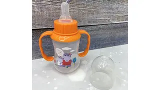 Бутылочка для кормления с ручками 125 мл