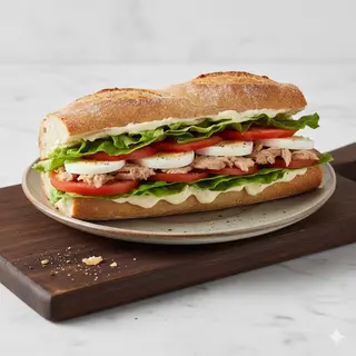 Sándwich Vegetal Clásico