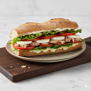 Sándwich Vegetal Clásico