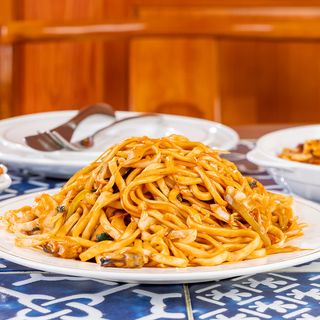 C14 ლაფშა ზღვის პროდუქტებით