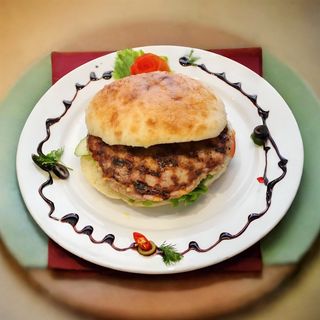 Бургер с плескавица