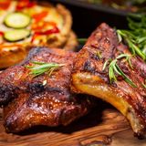 Ребра на пещ с медена глазура (650г)