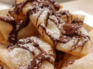 Frittelline alla Nutella