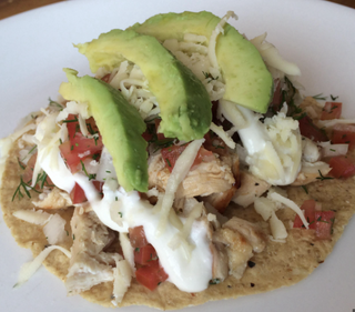 Tostadas De cochinita (2 Uds,)
