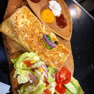 Crêpe Jambon De Bœuf Fumé Fromage