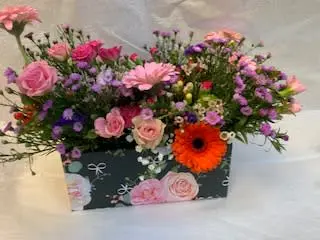 Scatola di fiori
