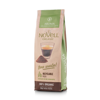 PIÙ AROMA GROUND - Organic Roasted coffee ground 250gr