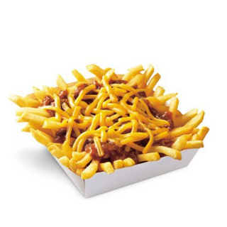 Street fries, Boisson au choix.