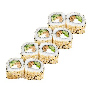 Філадельфія в кунжуті з лососем велдан