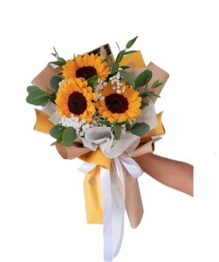 Bukiet z slonecznikami 
