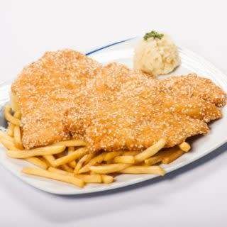 Pohovano pileće belo sa susamom 200g