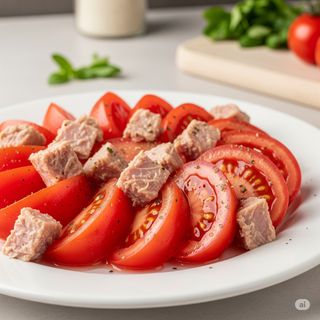 Ensalada Tomate Y Atún