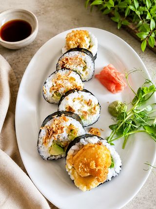 Halibut Crunch Roll 6 szt.