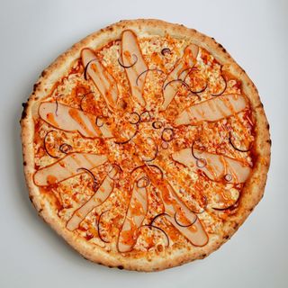 Пицца "Цыплёнок в кисло-сладком соусе"