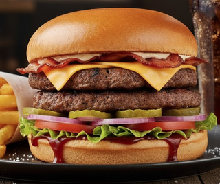 Brooklyn BBQ Double Supreme Burger