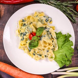 Спанак и крема сирене