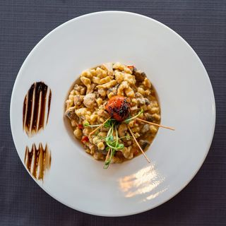 Papricaş de pui cu ciuperci