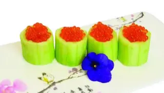 144. Cucumber ikura