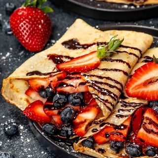 Crepe Nutella e Fruta