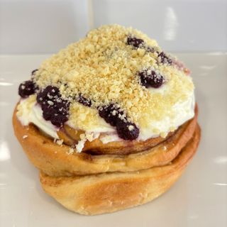 Cinnamon Roll - Blueberry Cheesecake