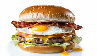 Hambúrguer á Brasileira