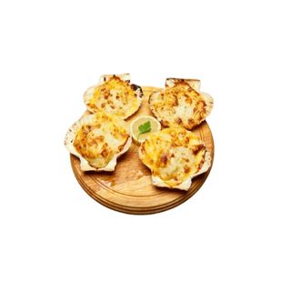 Zamburiñas gratinadas (1 ud.)
