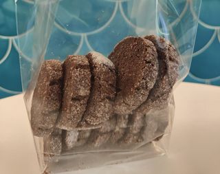 Diamantini al cioccolato e sale