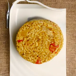 Riz aux Poivrons Rouges