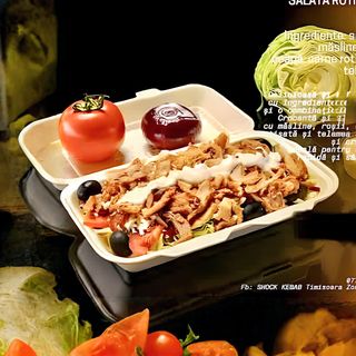 Salată Carne rotisata pui+Cola