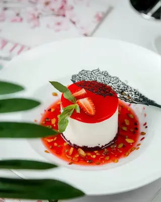 Panna Cota Aux Fruits Rouges