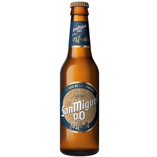 Cerveza San Miguel 0.0 Tostada Botella 33cl.