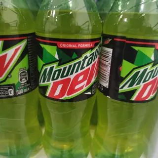 Mountain dew butelka plastikowa