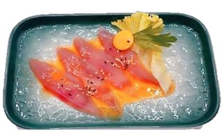 Carpaccio di tonno in salsa ponzu