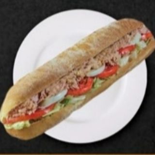 102. Bocadillo vegetal de atún