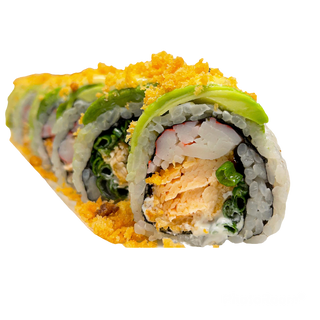 Uramaki crunchy salmon 10 pezzi