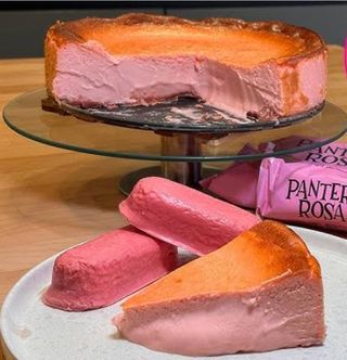 Tarta De Queso De Pantera Rosa