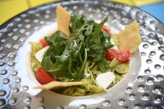 Feta Salad with Megrelian Adjika