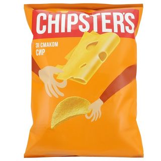 Чіпси Картопляні «chipsters» Зі Смаком Сиру, 120г