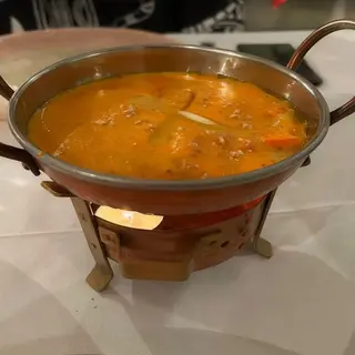 Plato De Ternera Al Korma Dulce