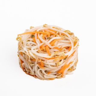 Germogli di soia saltati