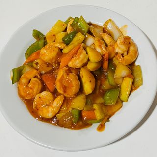 Gambas Con Guindillas