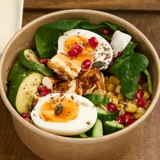 Poke Bowl Halloumi