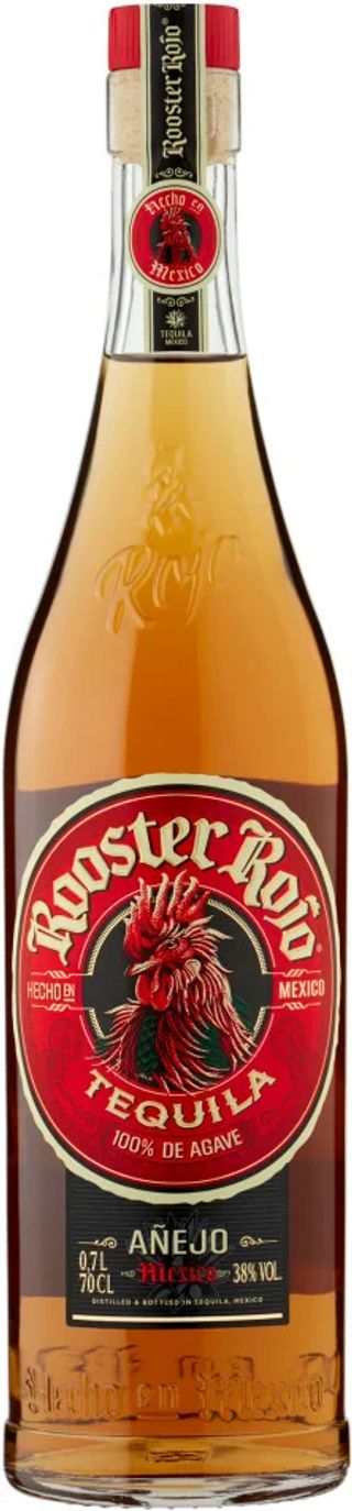 Tequila Rooster Rojo Anejo 100% Agave
