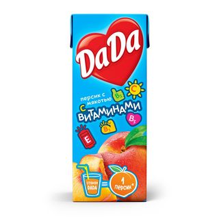 Детский сок персик (0,25 л.)