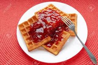 Gaufre Confiture