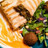 Wrap poulet oriental 