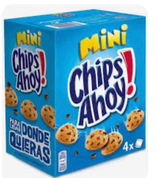 Ingredientes extras mini chips ahoy