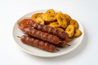 2 Brochettes De Merguez & Accompagnement